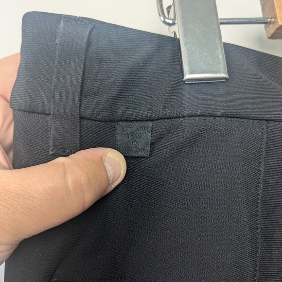Lululemon Commission Pant Slim *Warpstreme 37" Size 34 Black Color - Picture 11 of 16